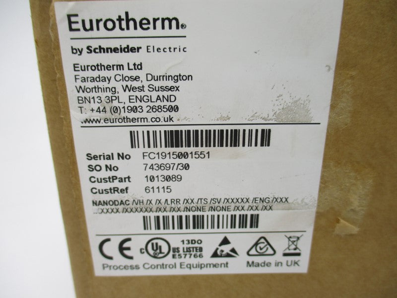 EUROTHERM NANODAC/VH/X/X/LRR/XX/TS/SV/XXXXX/ENG NSMP