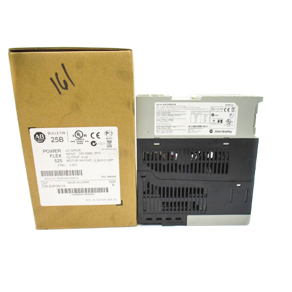 ALLEN BRADLEY 25B-D6P0N104 SER. A  F/W 3.001 323-528VAC 7.5A NSMP