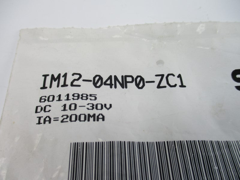 SICK IM12-04NP0-ZC1 6011985 10-30VDC NSMP