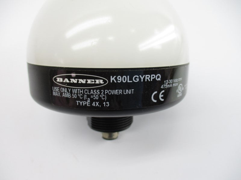 BANNER ENGINEERING K90LGYRPQ 12-30VDC NSNP