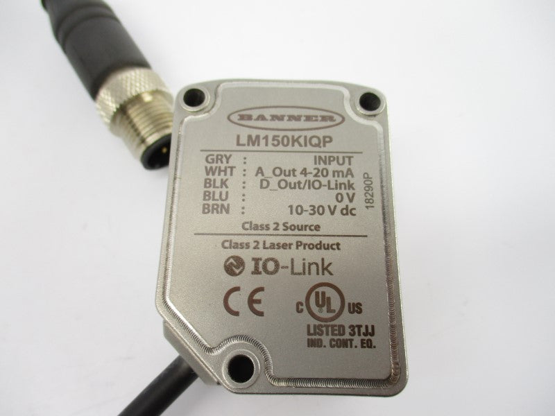 BANNER ENGINEERING LM150KIQP 10-30VDC NSNP