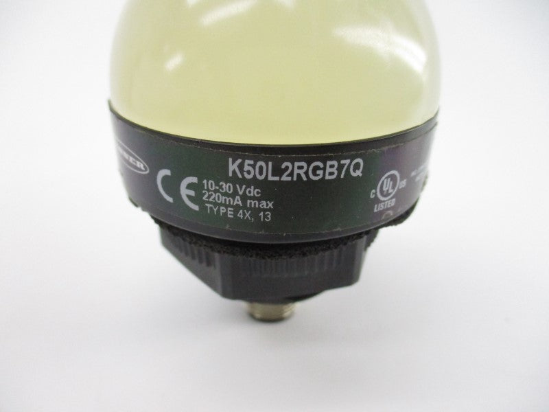 BANNER ENGINEERING K50L2RGB7Q 10-30VDC NSNP