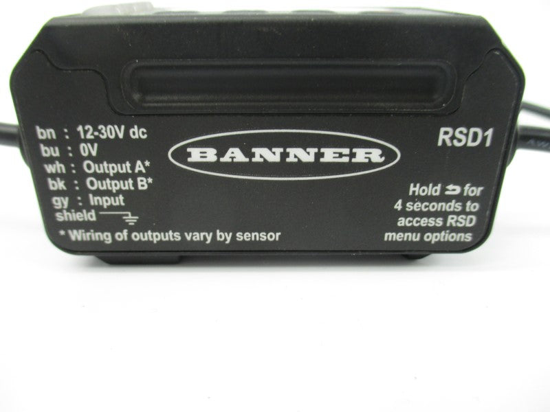 BANNER ENGINEERING RSD1 12-30VDC NSNP