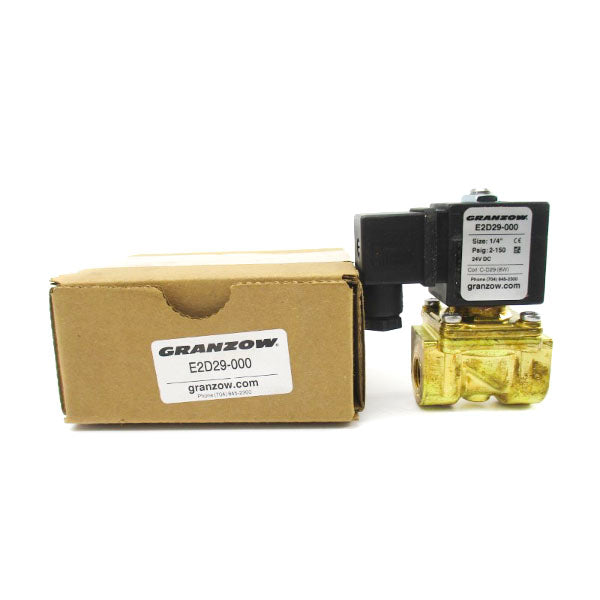 GRANZOW E2D29-000 24VDC 2-150PSI 1/4" NSMP