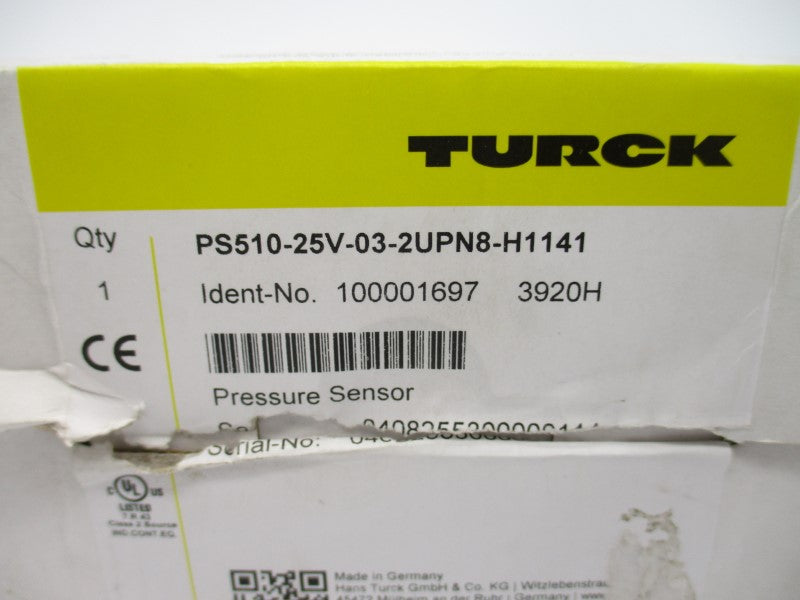 TURCK PS510-25V-03-2UPN8-H1141 100001697 10-33VDC NSMP