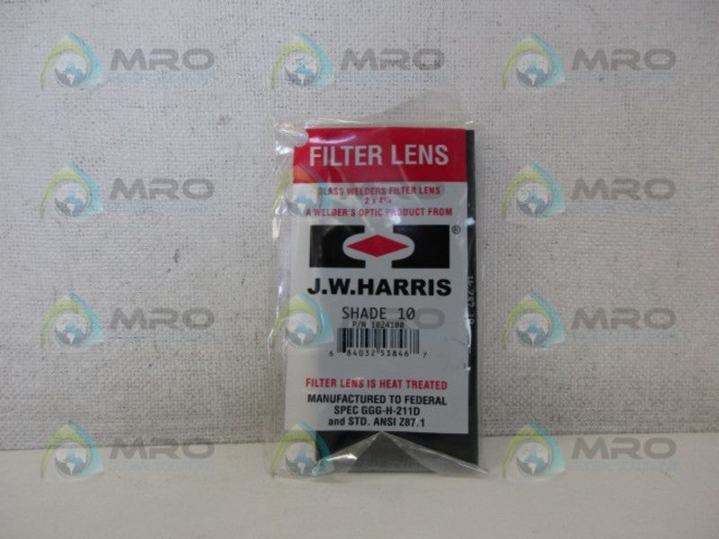 JW HARRIS 1024100 FILTER LENS *NEW IN ORIGINAL PACKAGE *