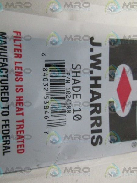 JW HARRIS 1024100 FILTER LENS *NEW IN ORIGINAL PACKAGE *