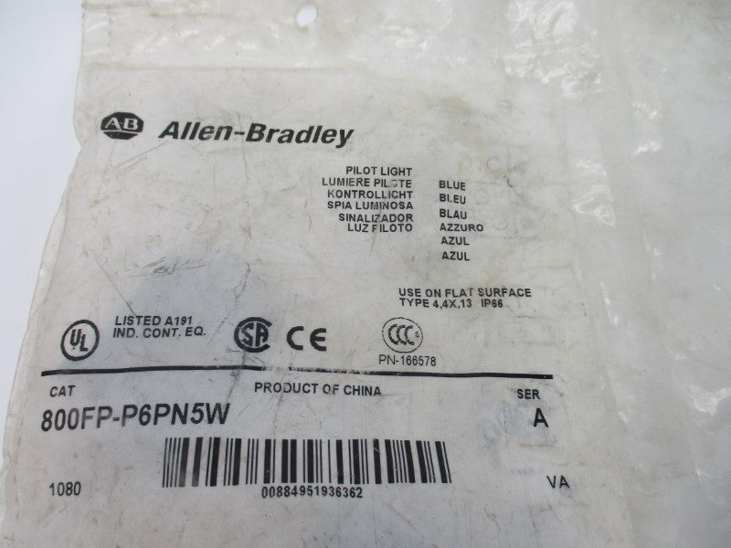 ALLEN BRADLEY 800FP-P6PN5W SER. A NSMP