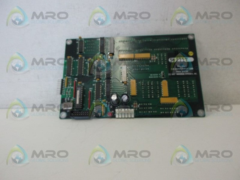 UNVERSAL DYNAMICS PCB-089A GRAPHIC DISPLAY CARD (AS PICTURED) *USED*