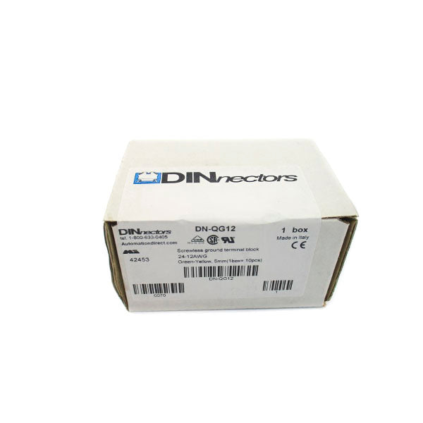 DINNECTORS DN-QG12 (PKG OF 10) NSFS
