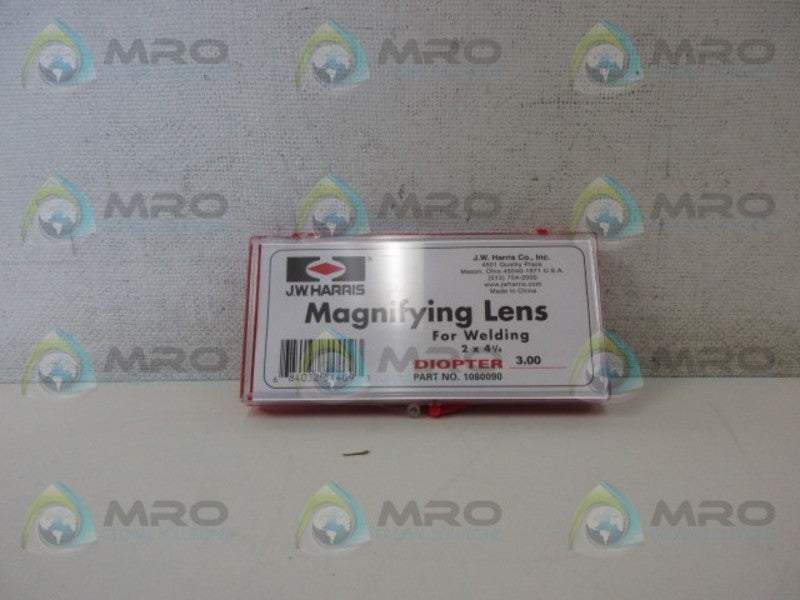 J.W. HARRIS 1080090 MAGNIFYING LENS *NEW IN ORIGINAL PACKAGE*