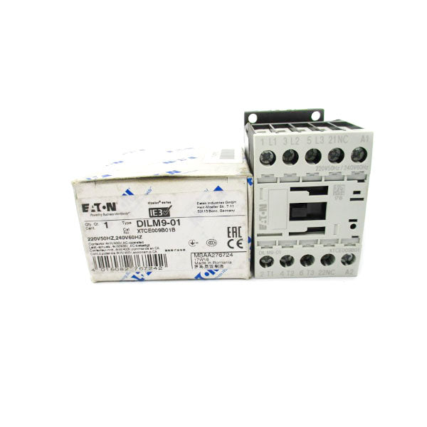 EATON XTCE009B01B DILM9-01 220/240V 22A NSMP