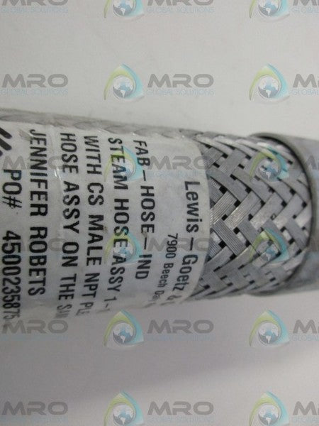 LEWIS-GOETZ FAB-HOSE-IND HOSE *USED*