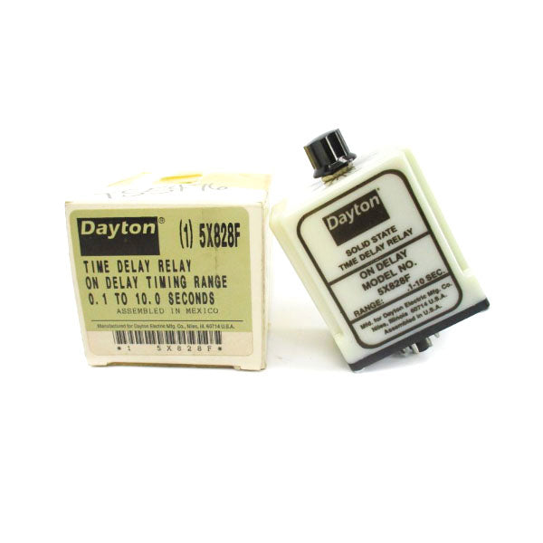 DAYTON 5X828F 120VAC 10A .1-10S NSMP