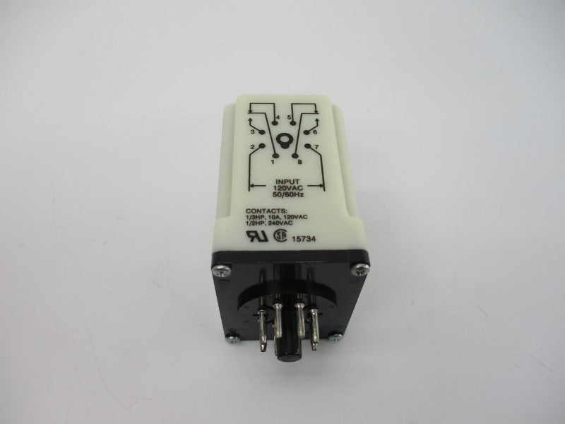 DAYTON 5X828F 120VAC 10A .1-10S NSMP