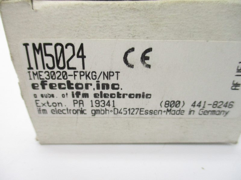 IFM EFECTOR IM5024 IME3020-FPKG/NPT 10-36VDC NSMP