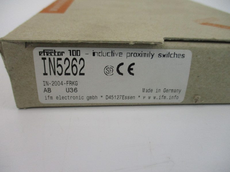 IFM EFECTOR IN5262 IN-2004-FRKG 10-55VDC NSMP