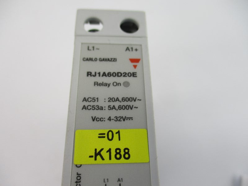 CARLO GAVAZZI RJ1A60D20E 600V 20A UNMP