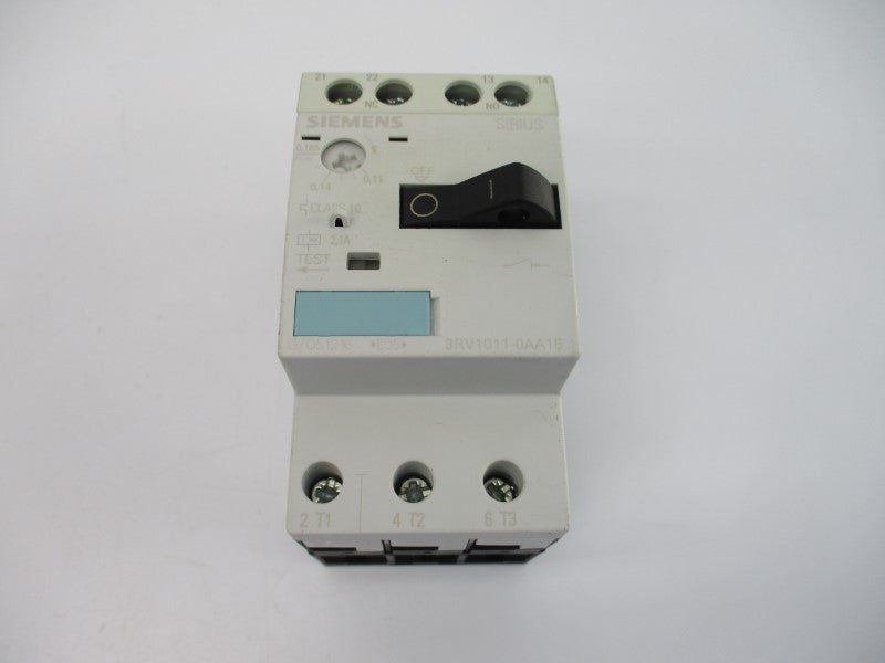 SIEMENS 3RV1011-0AA15 600V 0.11-0.16A NSMP