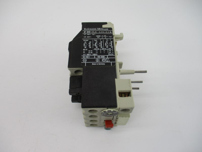 KLOCKNER MOELLER Z00-0.4 750V 0.24-0.4A NSMP