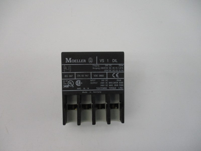 KLOCKNER MOELLER VS1DIL 24VDC 1.5-1A NSMP