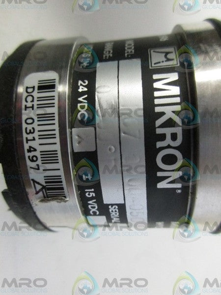 MIKRON 1167-0000-0500FAL-SS/IL0 INFEARED HEAT SENSOR *USED
