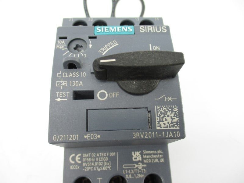 SIEMENS 3RV2011-1JA10 690V 7-10A UNMP