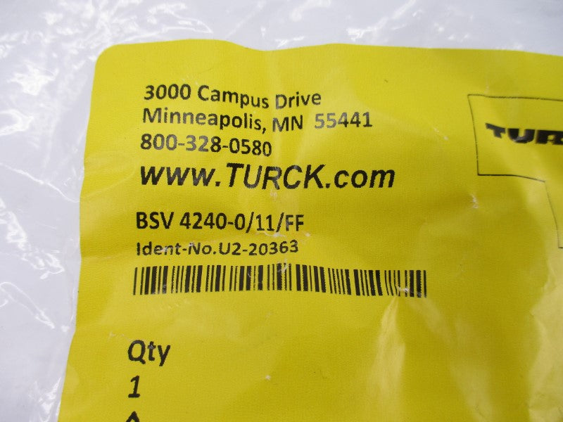 TURCK BSV4240-0/11/FF U2-20363 NSMP
