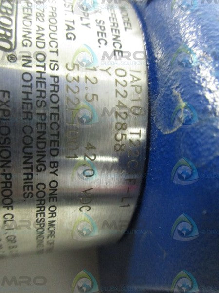 FOXBORO IAP10-T22C1F-L1 PRESSURE TRANSMITTER *USED*