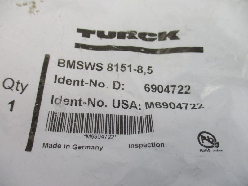 TURCK BMSWS8151-8,5 M6904722 NSMP