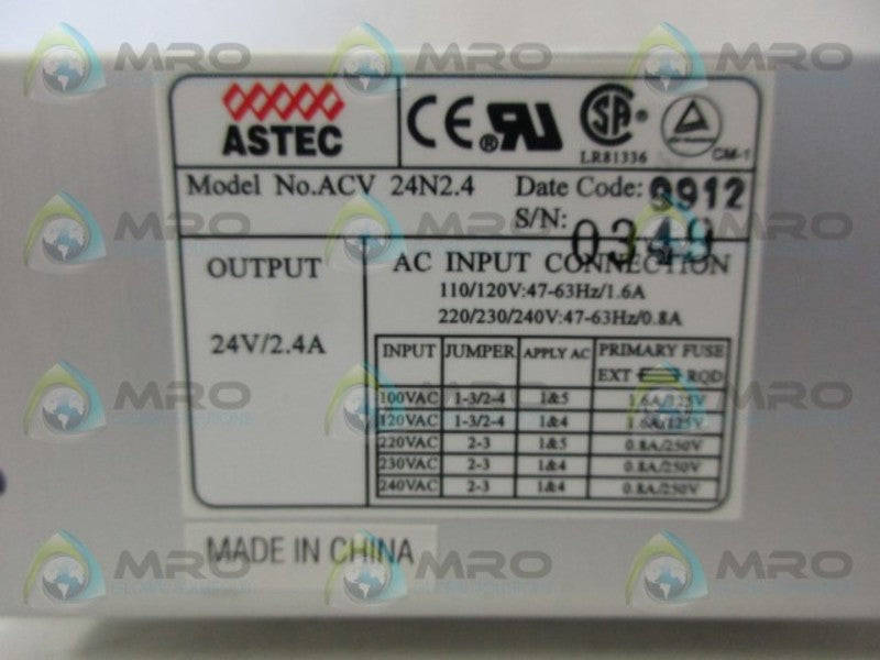 ASTEC 73-385-014 POWER SUPPLY *NEW IN BOX*