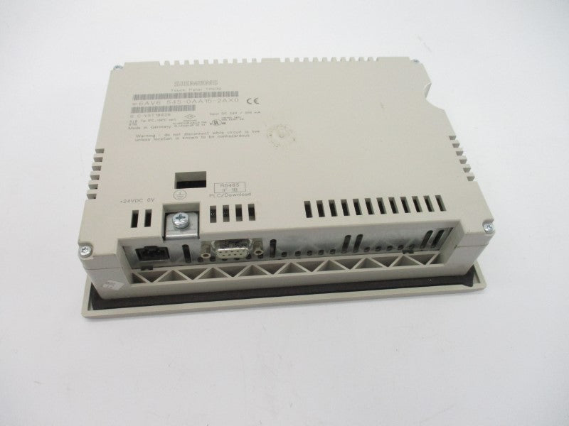 SIEMENS 6AV6545-0AA15-2AX0 24VDC NSNP