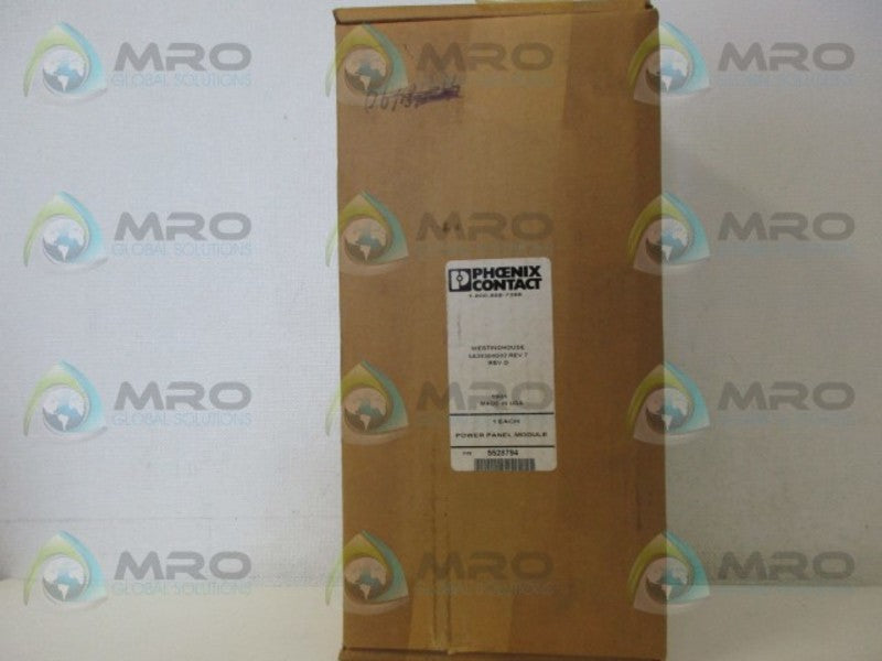 PHOENIX CONTACT 5A26304G02 REV.7 POWER PANEL MODULE *NEW IN BOX*
