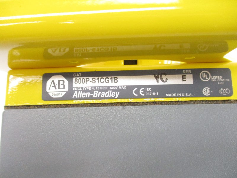 ALLEN BRADLEY 800P-S1CG1B SER. E 600V NSNP