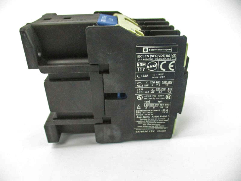 TELEMECANIQUE LC1D1801L6 208V 32A NSNP