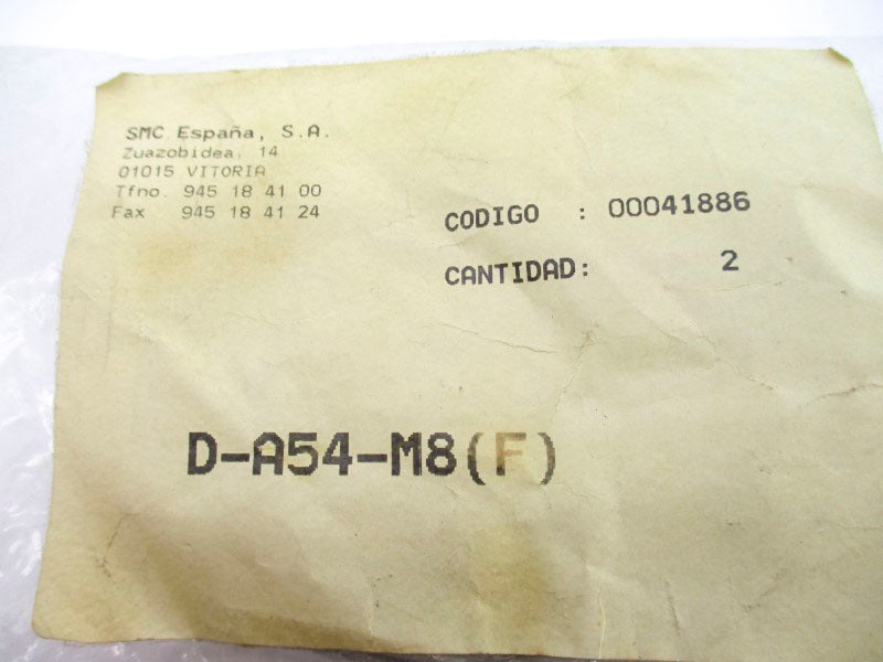 SMC D-A54-M8(F) (PKG OF 2) NSMP