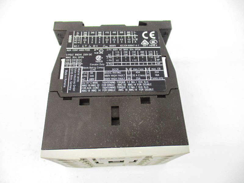 EATON XTCE009B10B-GR1 220/240V 9A NSMP