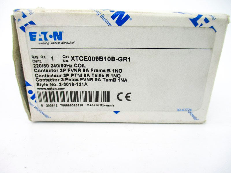 EATON XTCE009B10B-GR1 220/240V 9A NSMP