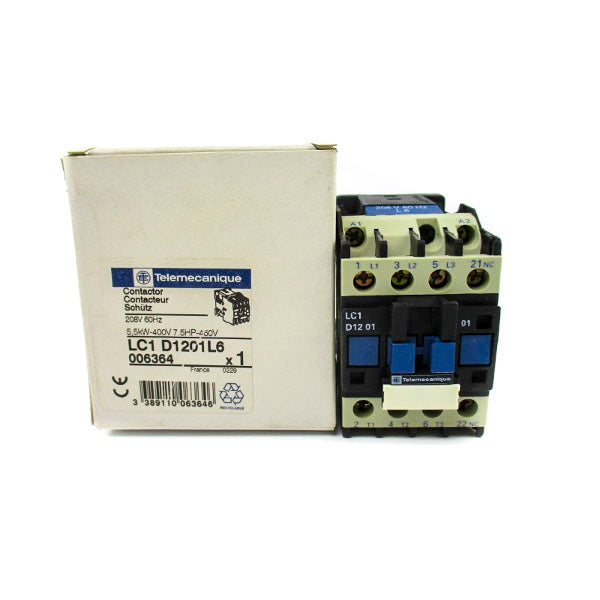 TELEMECANIQUE LC1D1201L6 208V 25A NSMP