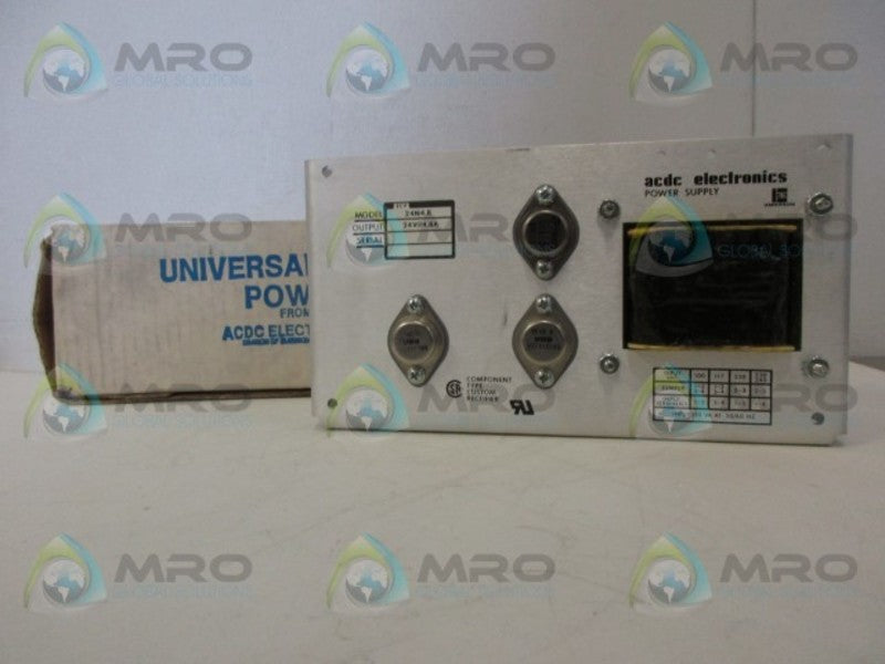 ACDC ELECTRONICS 24N4.8 POWER SUPPLY *NEW IN BOX*