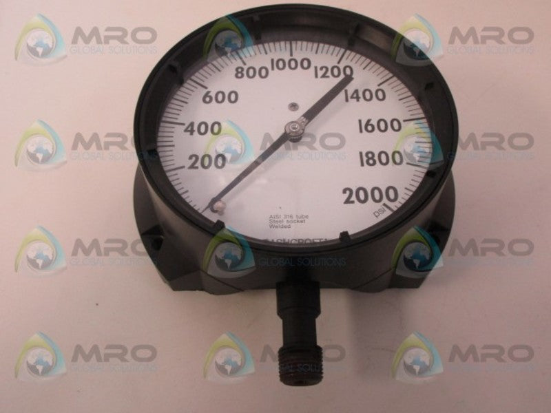 ASHCROFT 601379RS04L DURAGAUGE SOLID FRONT *NEW IN BOX