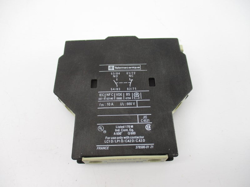 TELEMECANIQUE LA8DN11 660V 10A NSMP