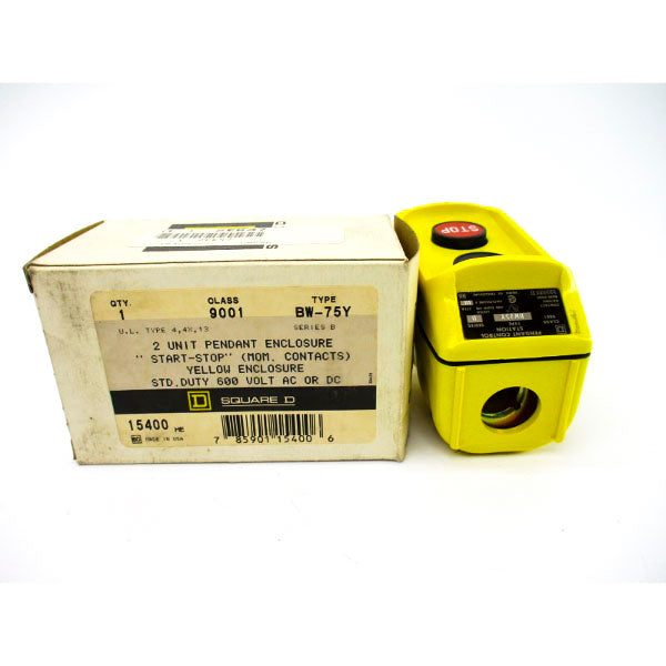 SQUARE D 9001BW-75Y SER. B  600VAC NSMP