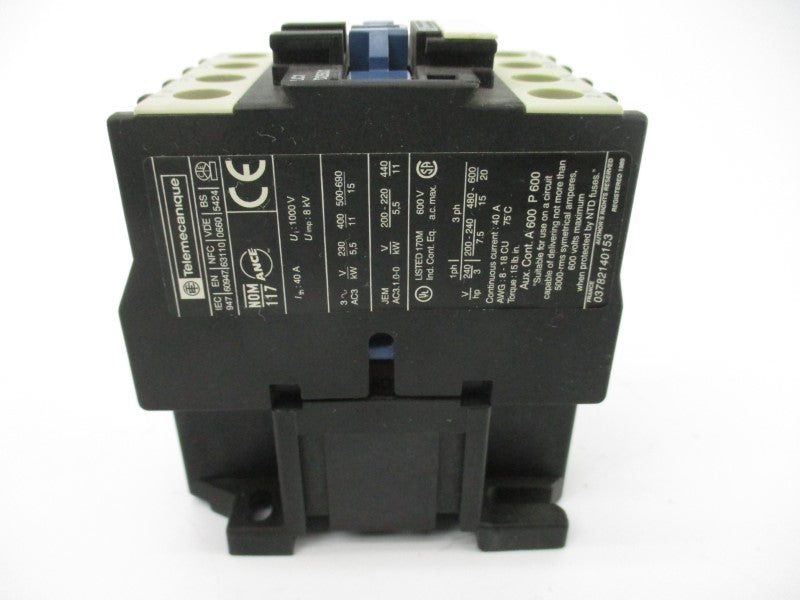 TELEMECANIQUE LC1D2501M6 220V 40A NSNP