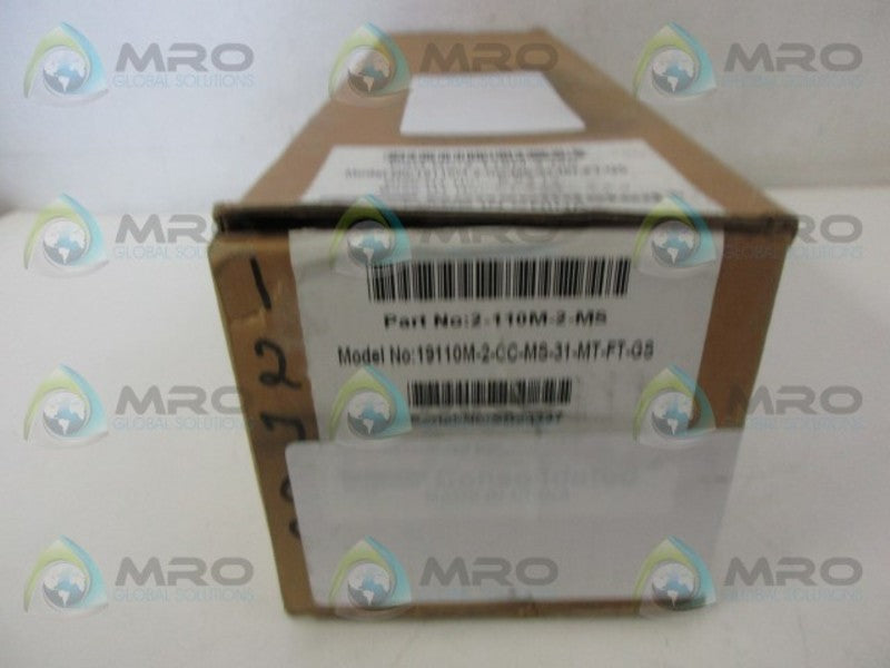 DRESSER 19110M-2-CC-MS-31-MT-FT-GS VALVE *NEW IN BOX*