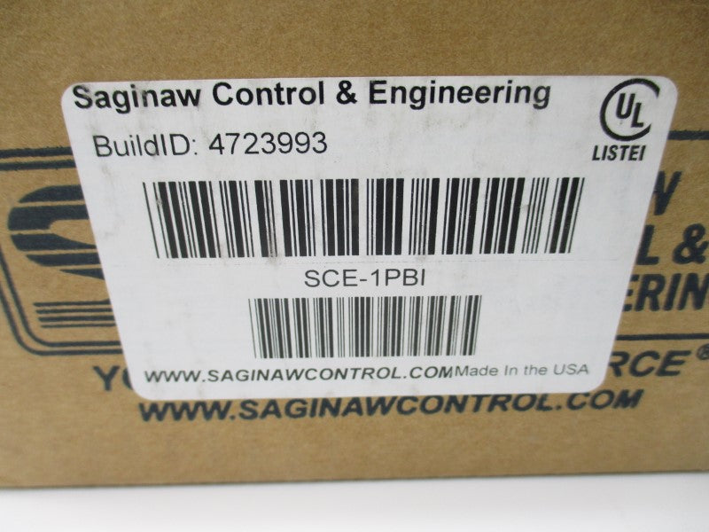 SAGINAW CONTROL SCE-1PBI NSMP