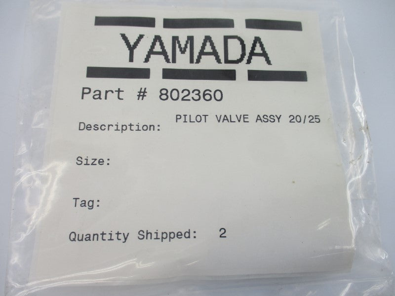 YAMADA 802360 (PKG OF 2) NSMP