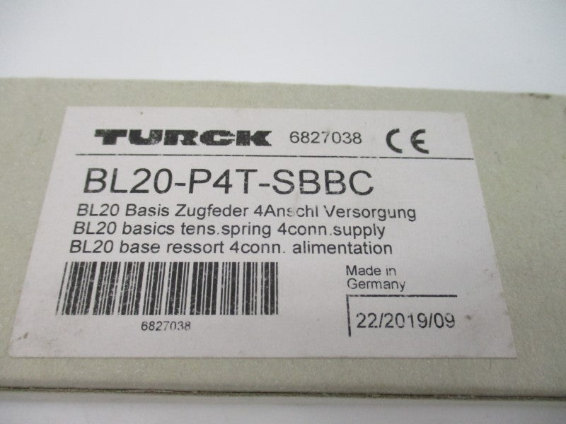 TURCK BL20-P4T-SBBC 6827038 NSMP