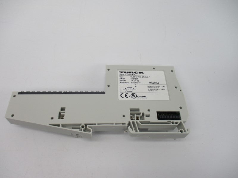 TURCK BL20-E-16DI-24VDC-P 6827231 24VDC NSMP