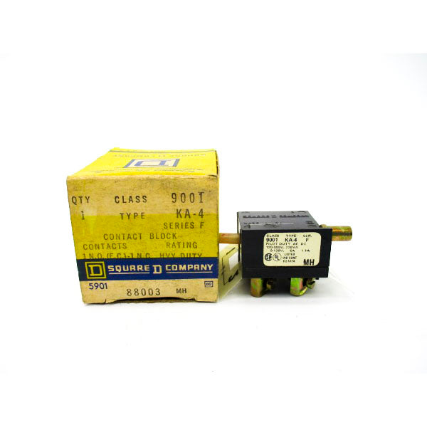 SQUARE D 9001KA-4 SER. F 120-600V 6A NSMP